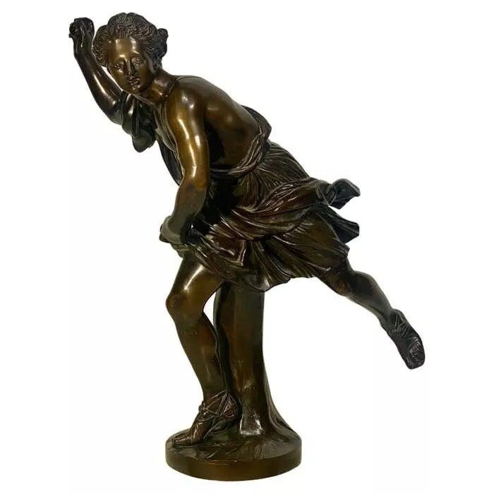 A French Bronze Figure Of Hippomenes, Circa 1880