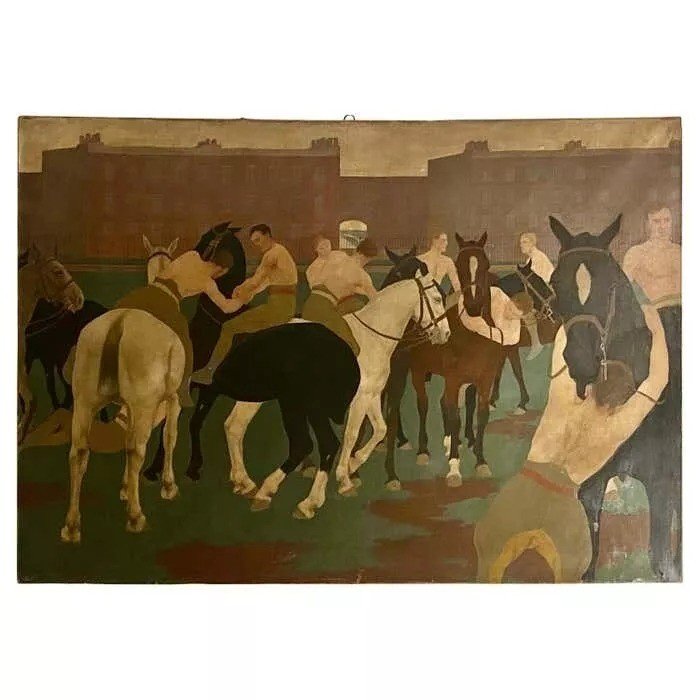 A Huge Painting, By Eleanor Barbara Shiffner 1896-1982 'british'