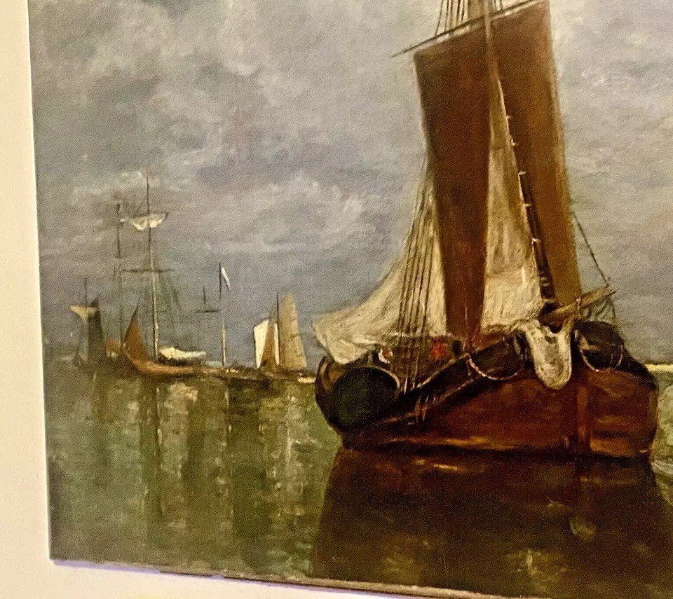 Paul Jean Clays (1819-1900) Belgian. Large Antique Seascape Oil Painting Canvas-photo-6