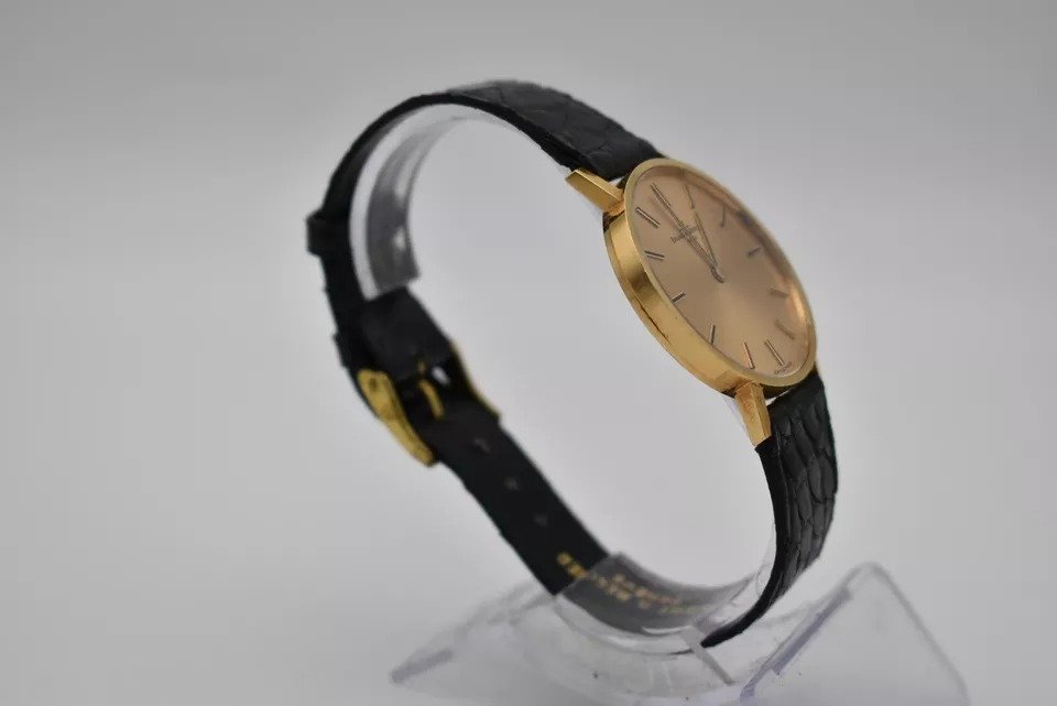 Vintage Baume & Merciers 18ct Gold Wrist Watch Brand New Old Stock Never Worn-photo-7