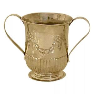 Porringer En Argent Sterling George III à Deux Anses, Circa 1778