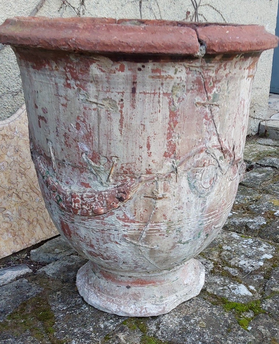 Vase  D Anduze XIXeme-photo-3