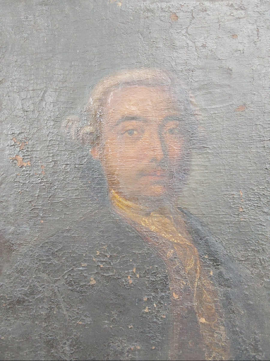 Pair Of 18th Century Portraits To Be Restored-photo-4