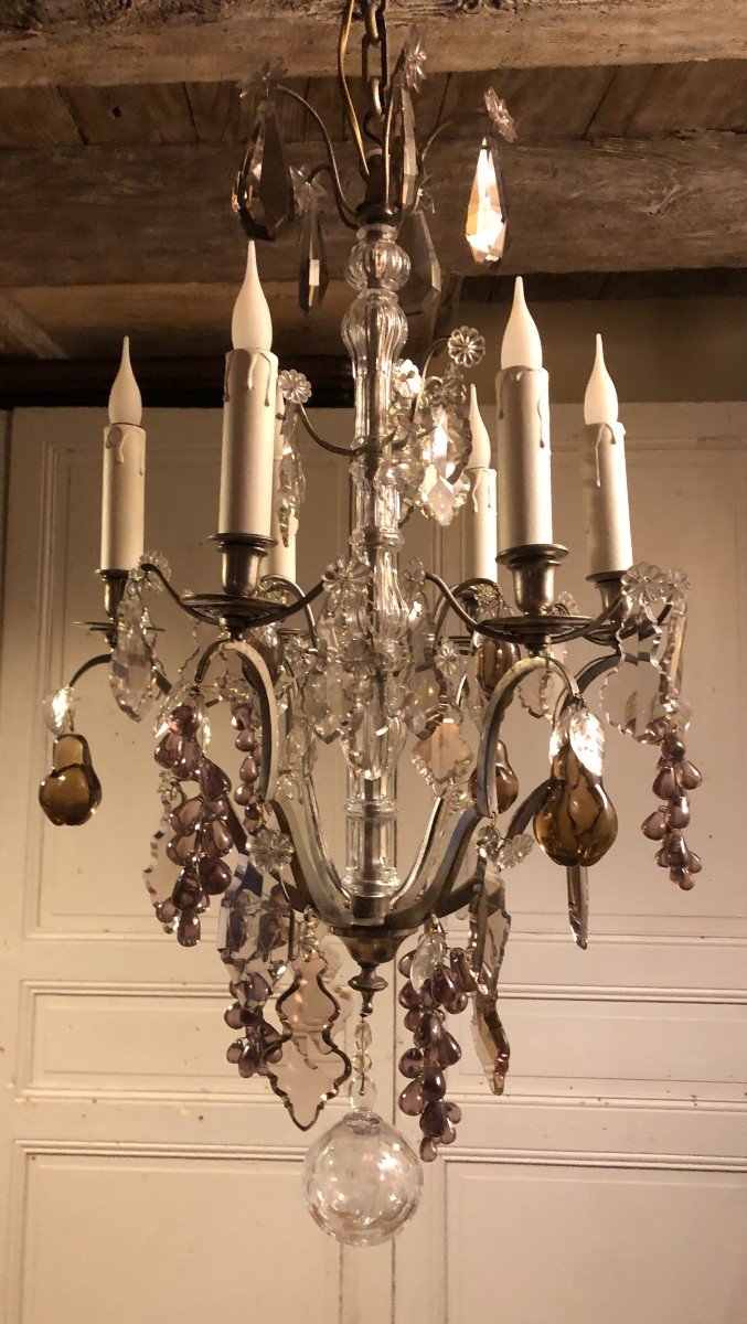 Louis XV Style “fruit” Chandelier -photo-3