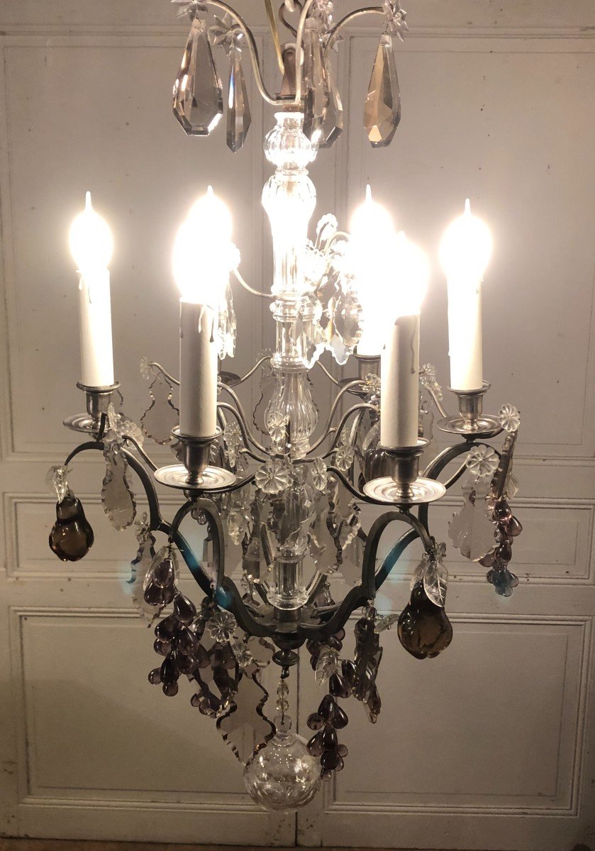 Louis XV Style “fruit” Chandelier -photo-4