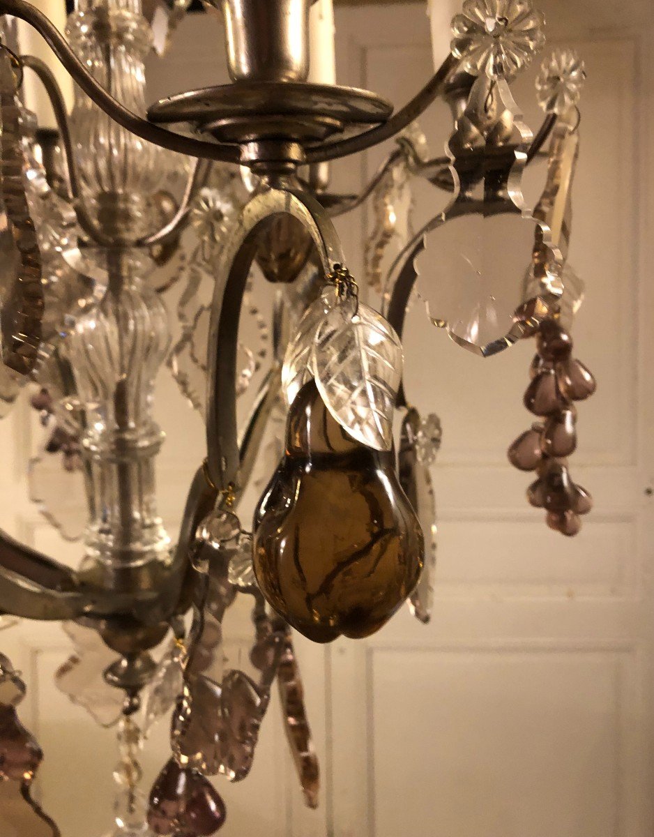 Louis XV Style “fruit” Chandelier -photo-5