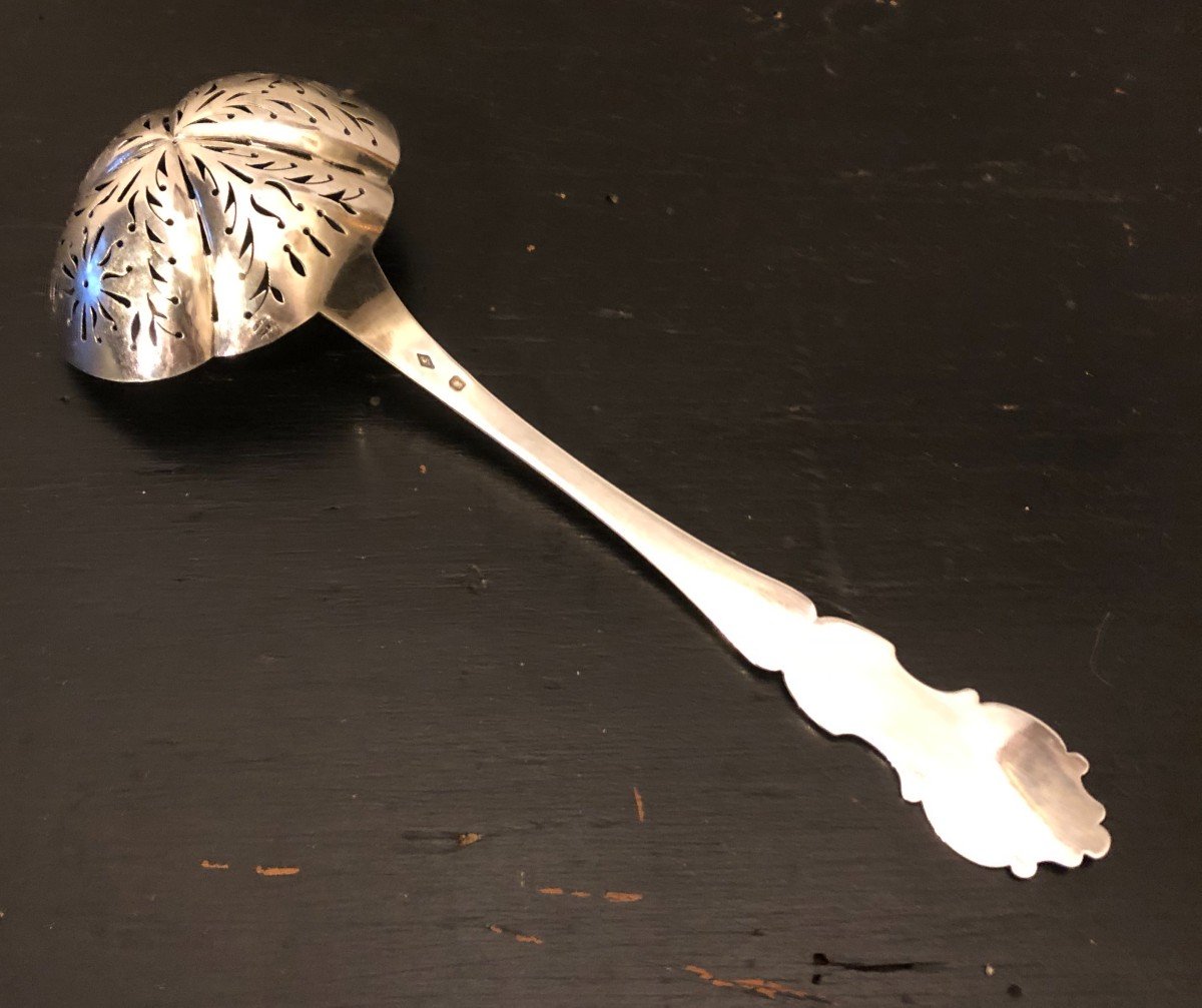 Sterling Silver Shaker Spoon By Berthier Paris -photo-4