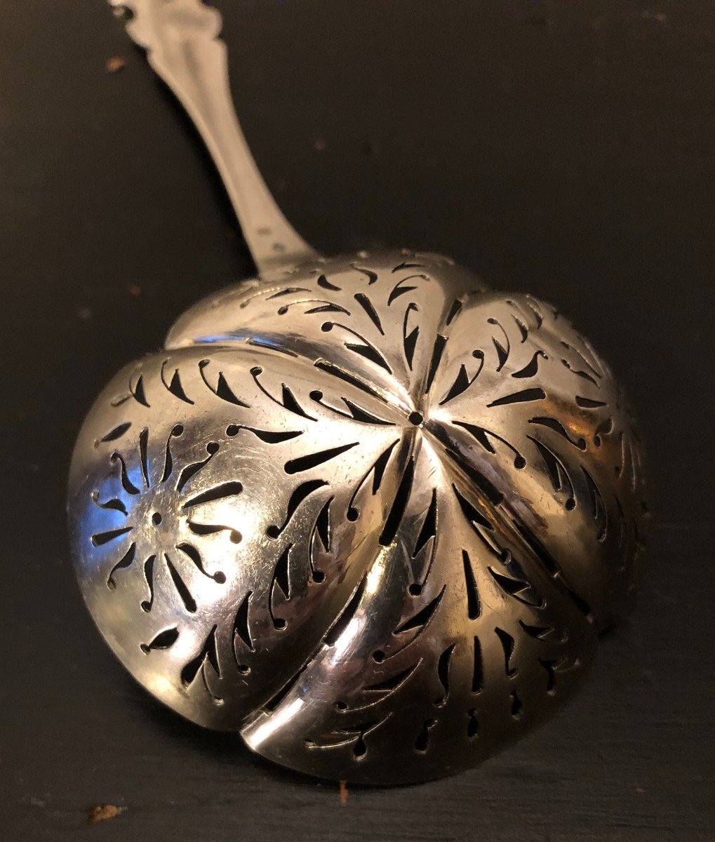 Sterling Silver Shaker Spoon By Berthier Paris -photo-2