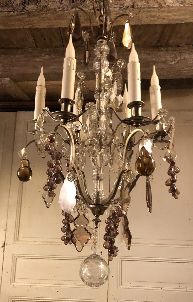 Louis XV Style "fruit" Chandelier -photo-4