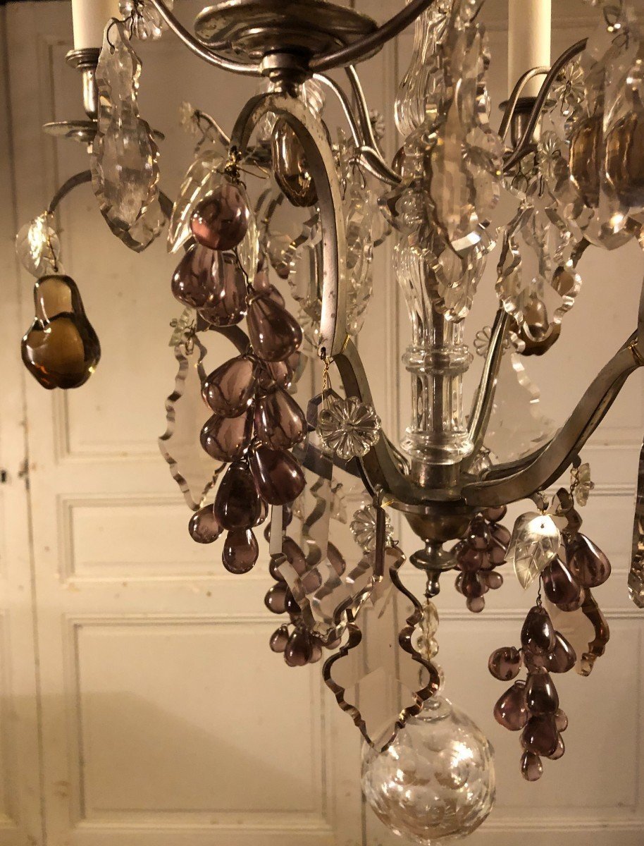 Louis XV Style "fruit" Chandelier -photo-3