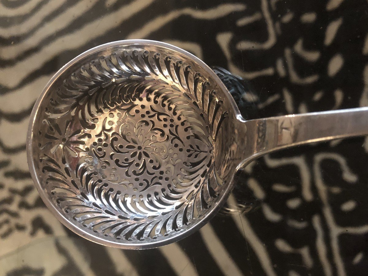 Sterling Silver Shaker Spoon Premier Coq Paris -photo-2