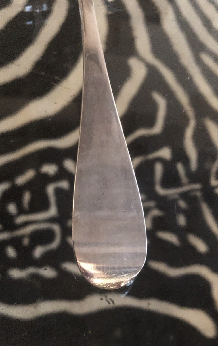 Sterling Silver Shaker Spoon Premier Coq Paris -photo-3