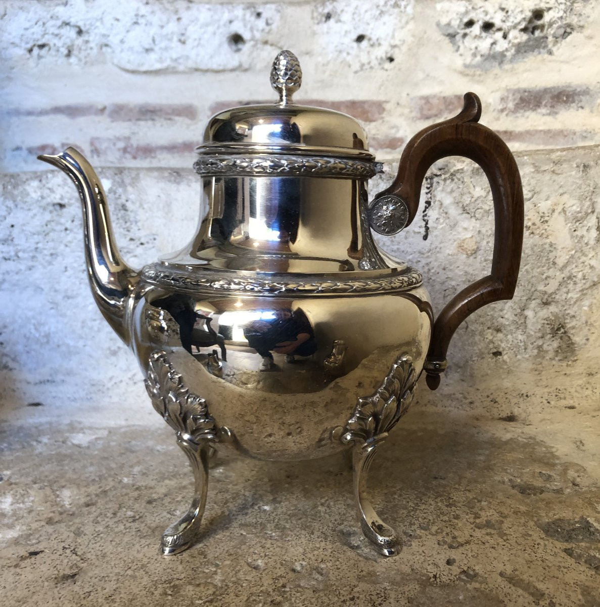 Louis XVI Style Tea Coffee Service With Minerva Hallmark 4 Pieces -photo-2