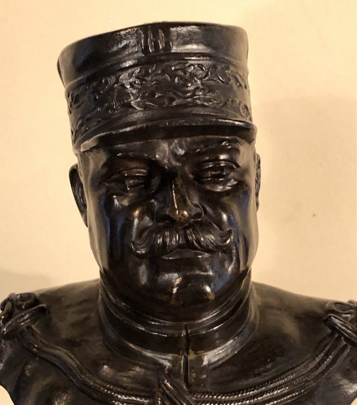 Bust Of General Joffre After Henry Fugère-photo-2