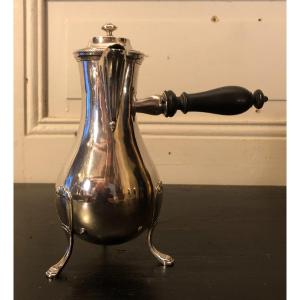 Tripod Coffee Pot Hallmarked Au Coq Paris 1798-1803