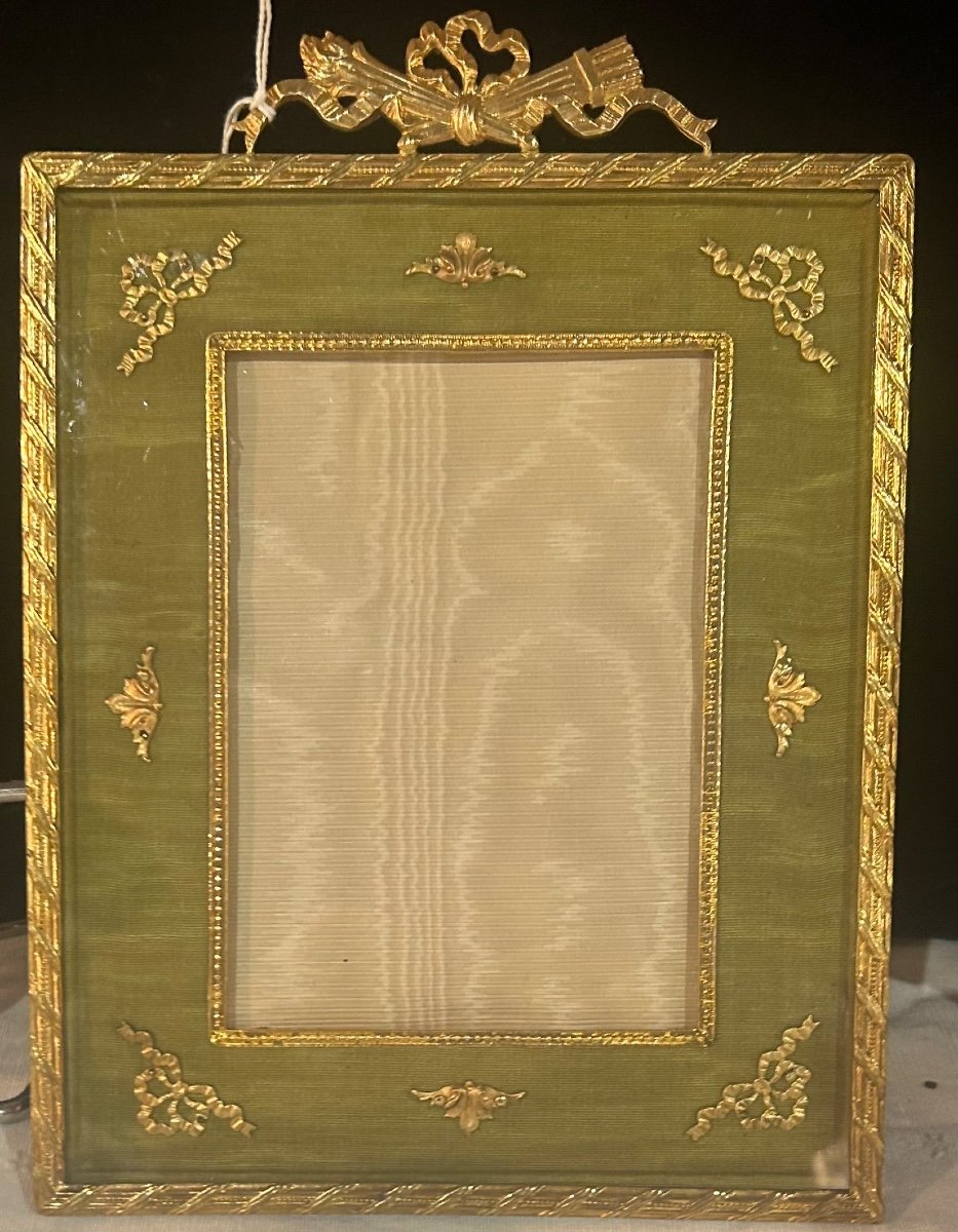 Marie Louise Fabric Photo Frame Louis XVI Style