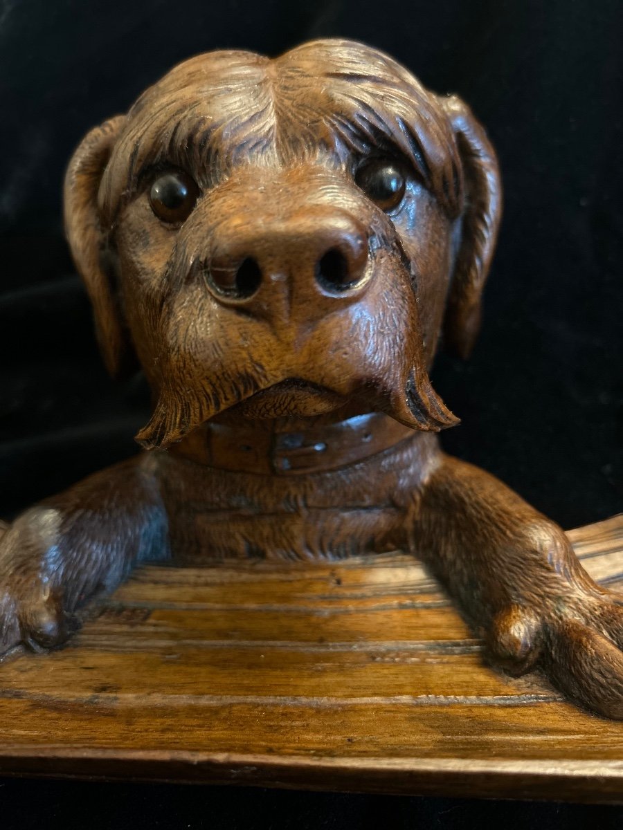 Black Forest Inkwell “the Dog”-photo-2