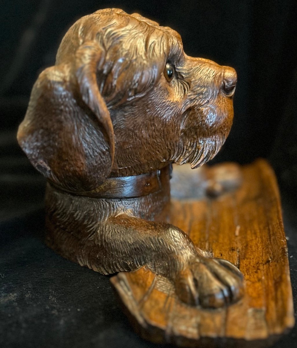 Black Forest Inkwell “the Dog”-photo-4