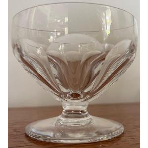 Twelve Champagne Glasses Saint Louis Model Béarn 