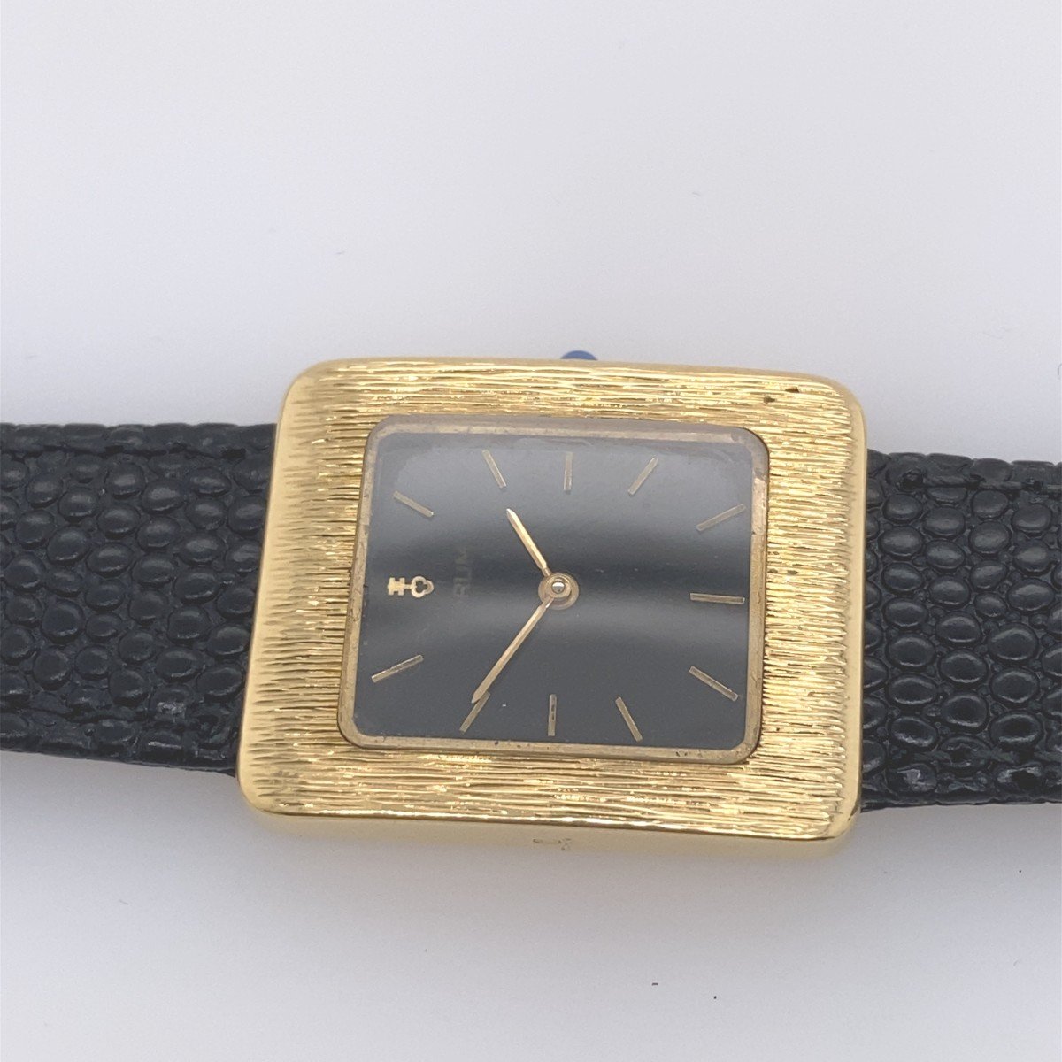 Montre Corum Vintage En Or Jaune 18 Carats Des Années 1970 En Parfait état De Fonctionnement-photo-6