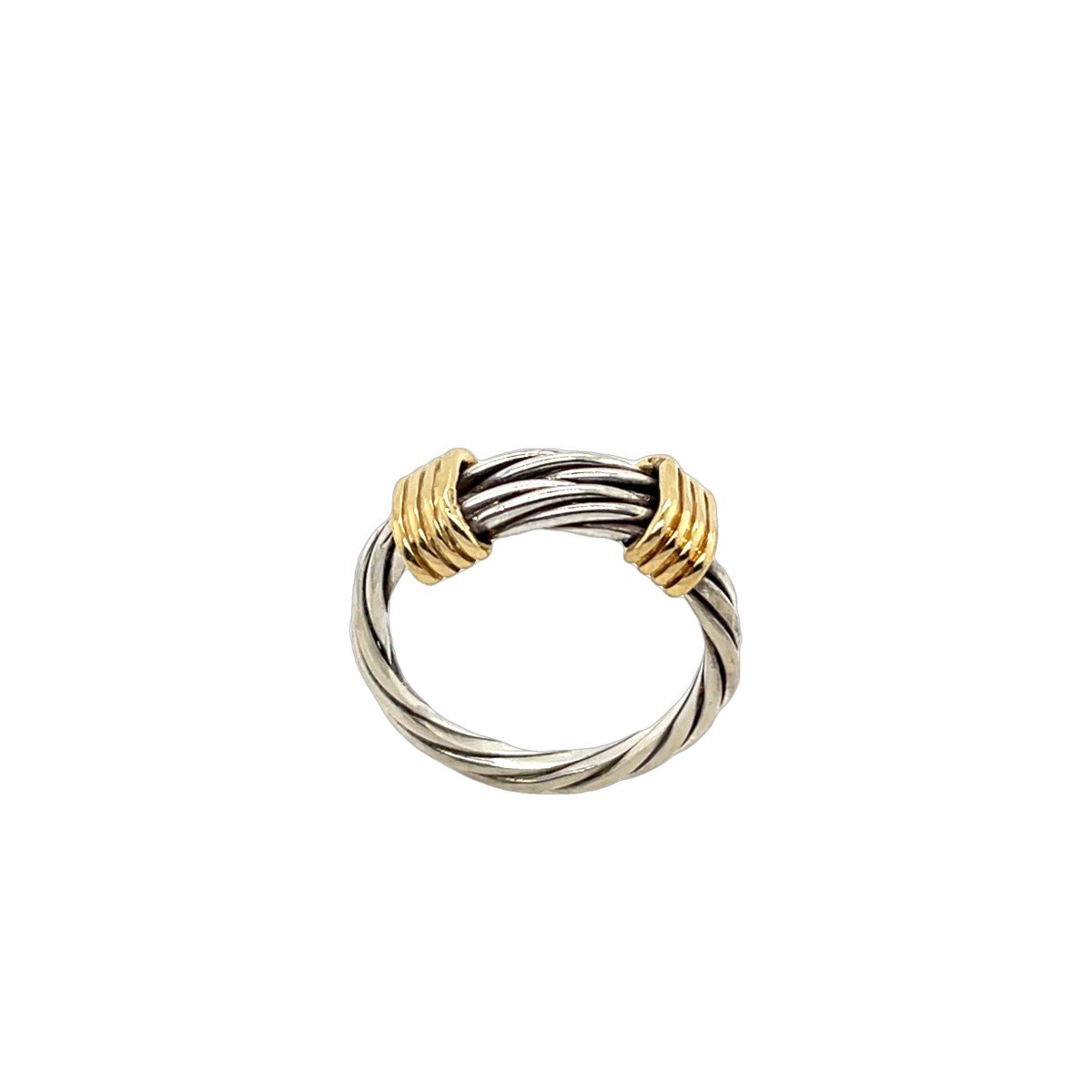 Tiffany & Co 18k Yellow And White Gold Ring-photo-2