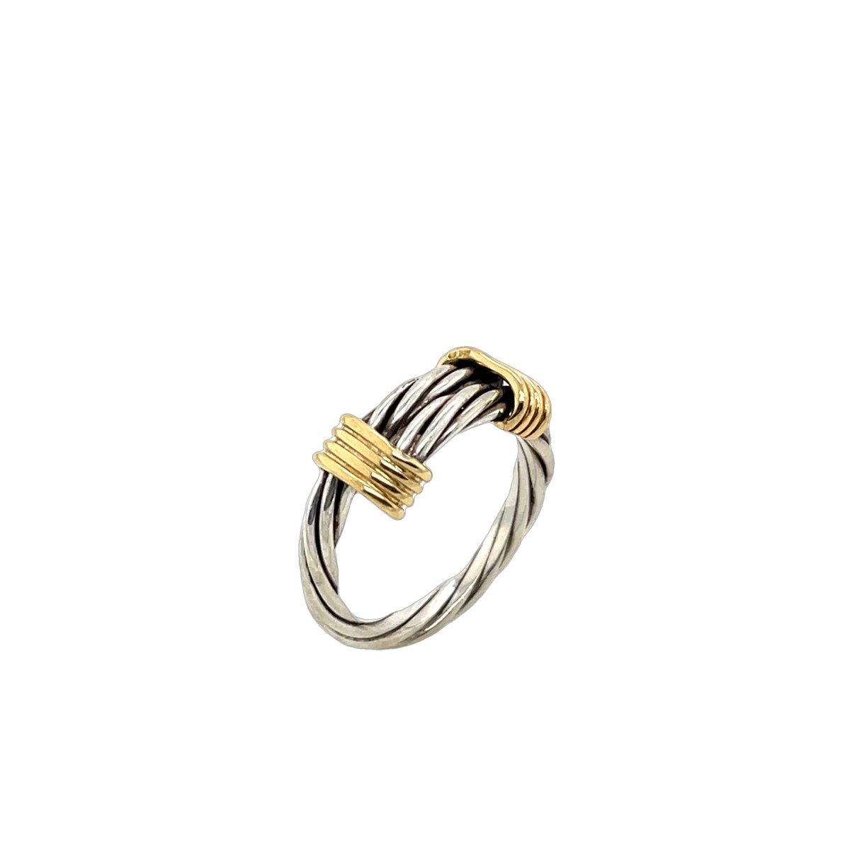 Tiffany & Co 18k Yellow And White Gold Ring-photo-1