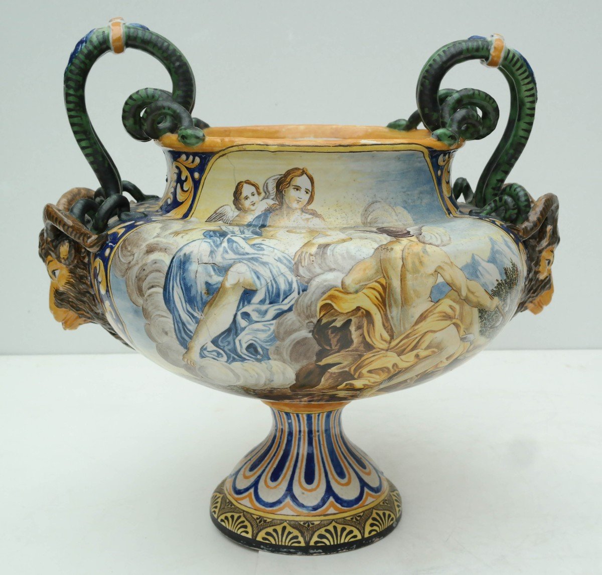 Majolica Porcelain Cup-photo-4