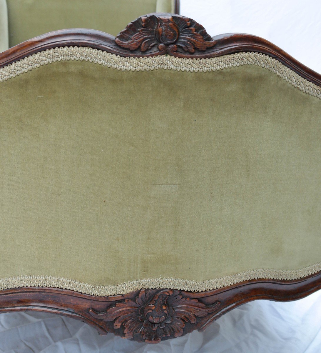 Louis XV Chaise Longue Stamped By Jean Nadal-photo-3