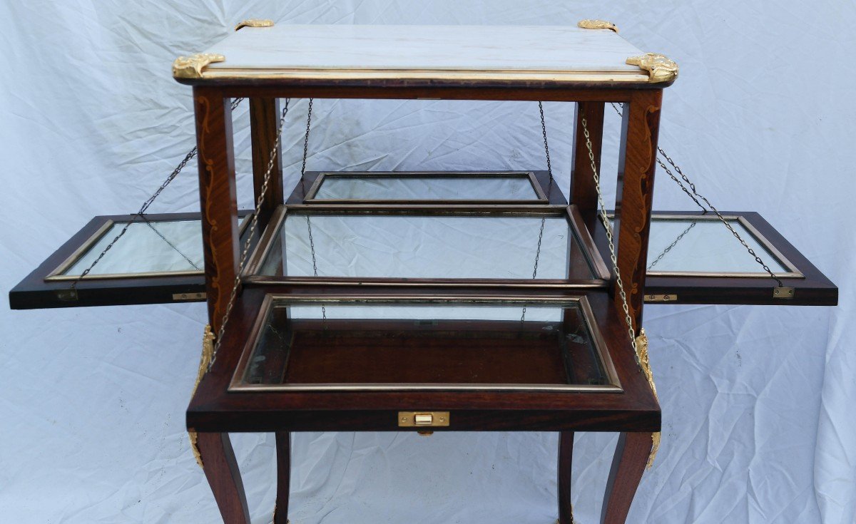 Side Table, Center Table, Bar Or Liquor Cellar-photo-1