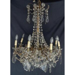 Tassel Chandelier With 8 Arms Of Lights