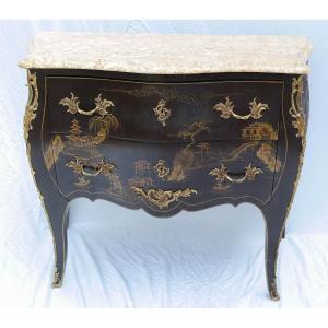 Louis XV Style Lacquered Commode