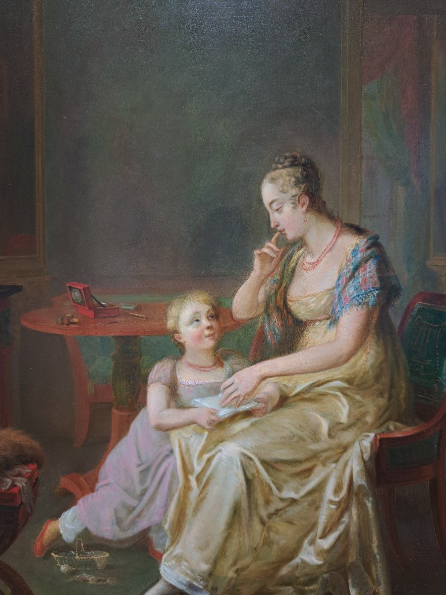 Jean Augustin Franquelin (1798-1839), La Tendresse Maternelle-photo-3