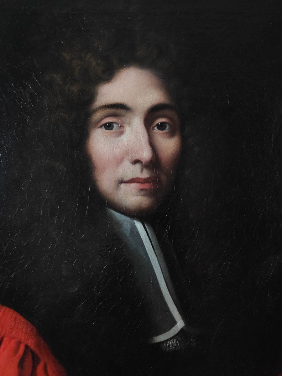 Entourage Of Nicolas Mignard Around 1650-1660, Portrait Of A Magistrate-photo-2