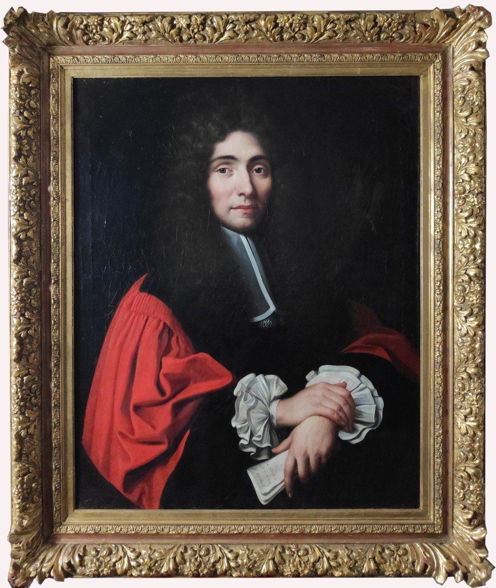 Entourage Of Nicolas Mignard Around 1650-1660, Portrait Of A Magistrate