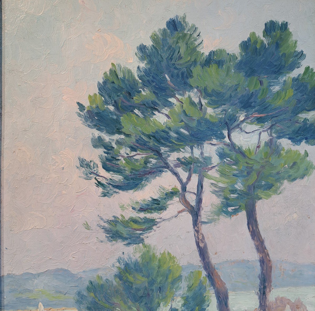 Charles Menneret (1876-1946), View From Longuivy De La Mer-photo-1