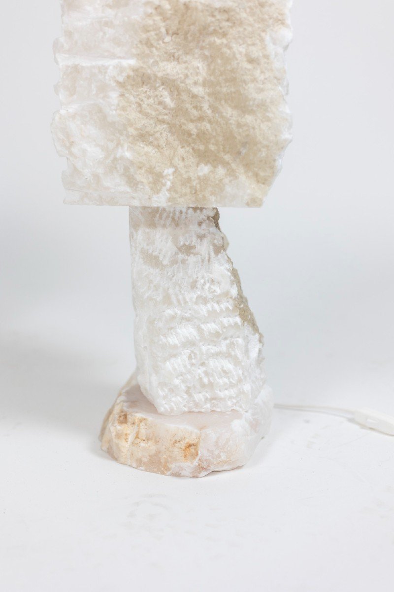 Lamp In Alabaster, Contemporary Work, Ls5406881/2b-photo-5