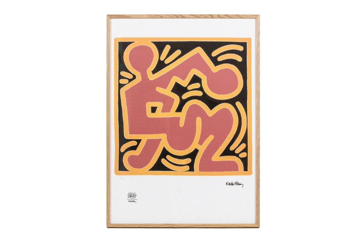 Keith Haring, Sérigraphie, Années 1990, LS5370C