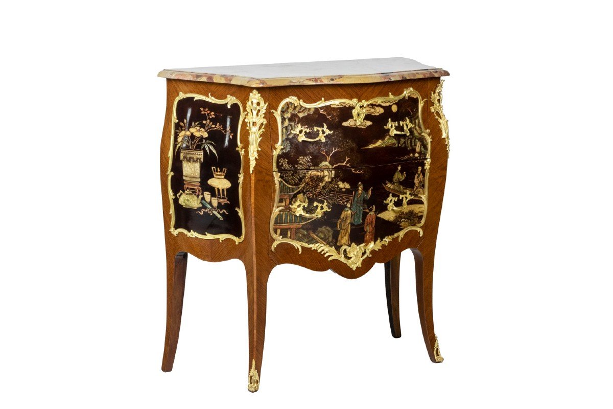 Chest Of Drawers In Louis XV Style, Circa 1950, Ls54961306e