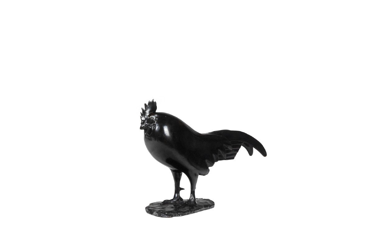 François Pompon. “coq Dormant”, Bronze, Print From 2006.