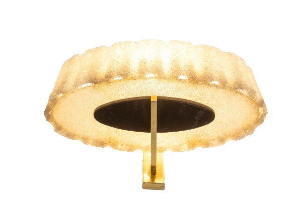 Maison Arlus. Granite Resin Wall Light. 1960s.-photo-5