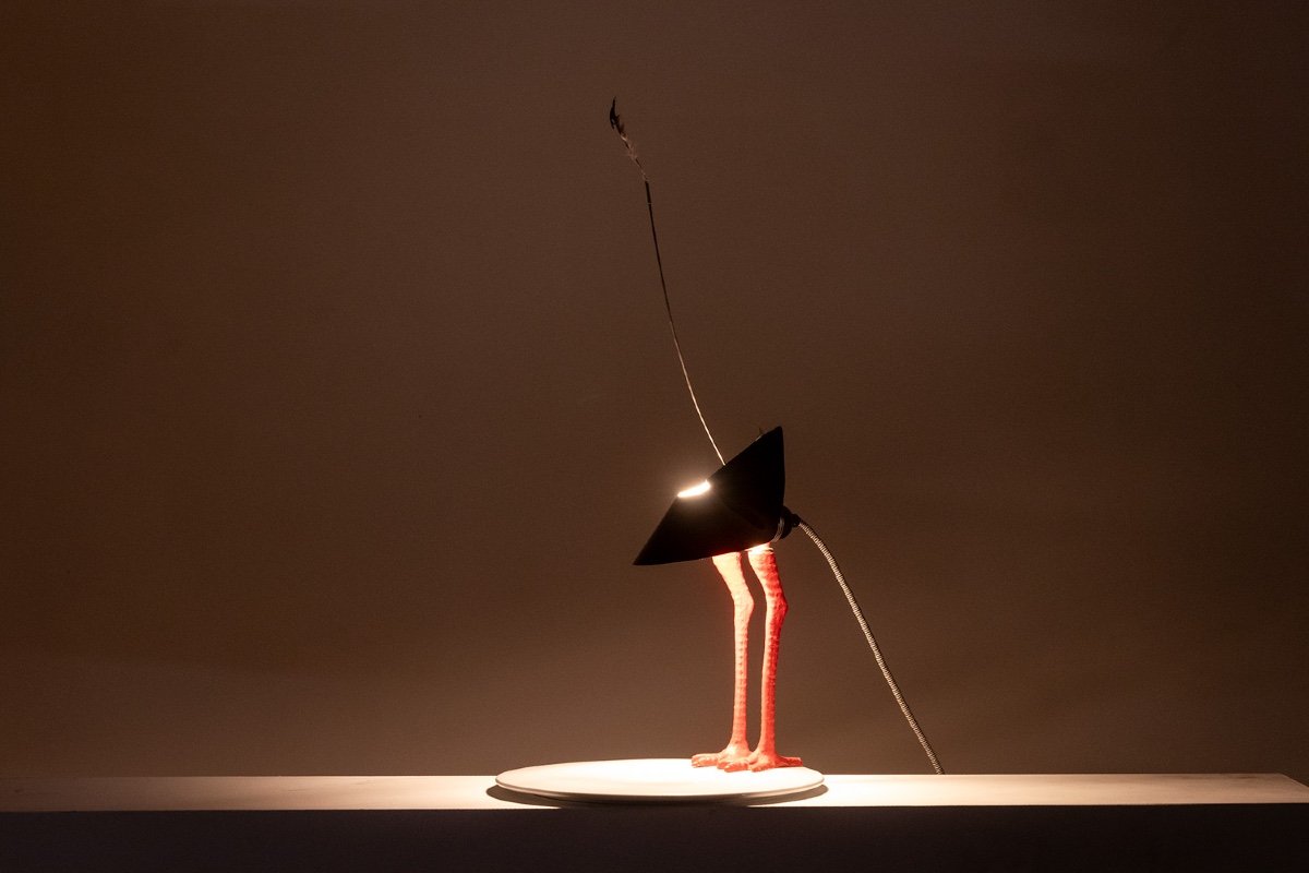 Ingo Maurer. Lampe Modèle « Bibibibi ». Années 1980.-photo-2