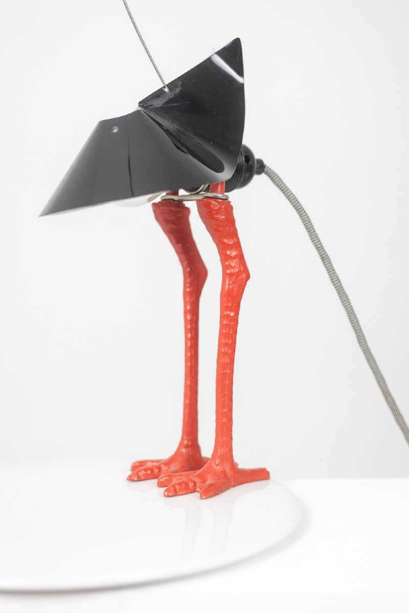 Ingo Maurer. Lampe Modèle « Bibibibi ». Années 1980.-photo-4