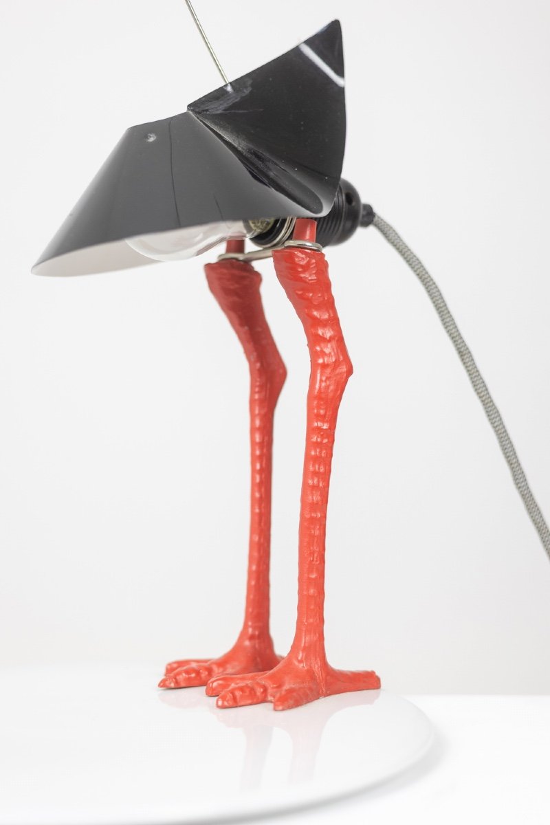 Ingo Maurer. Lampe Modèle « Bibibibi ». Années 1980.-photo-3