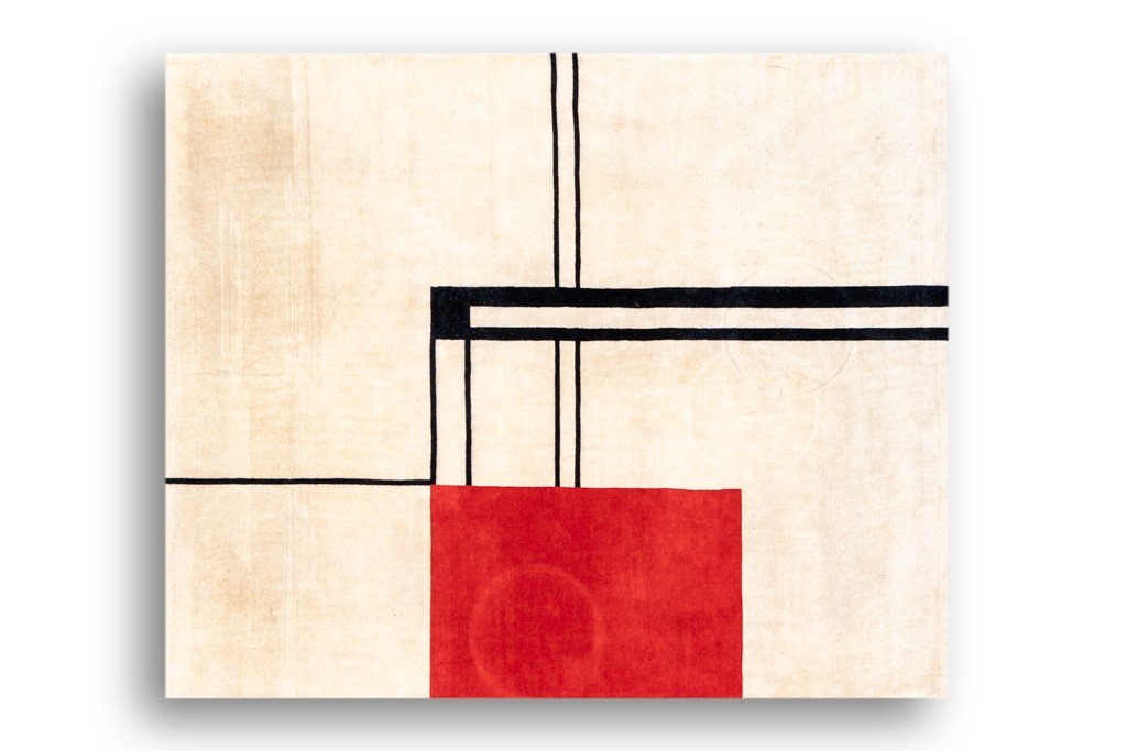 Handwoven Tapestry Inspired By Eileen Gray. March 2023.