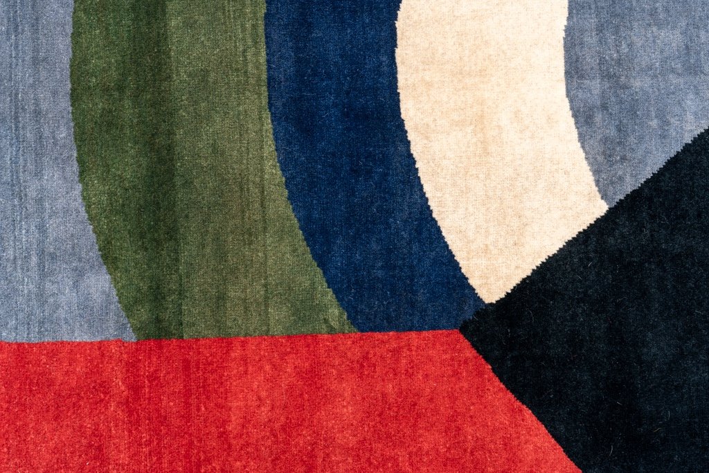 Hand-woven Tapestry Inspired By Sonia Delaunay. January 2023. Ls58065509e-photo-5