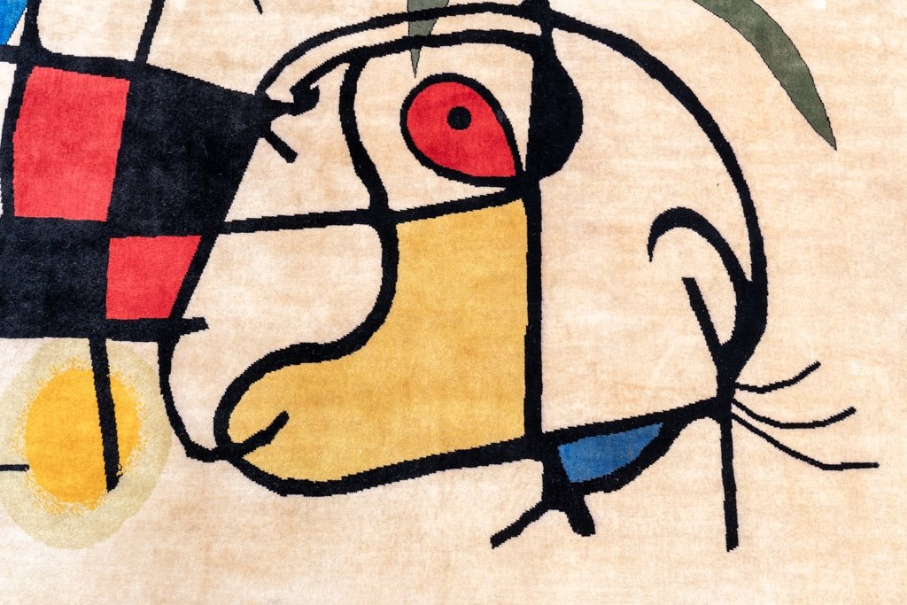 Hand-woven Tapestry Inspired By Joan Miró. January 2023. Ls58085509e-photo-2