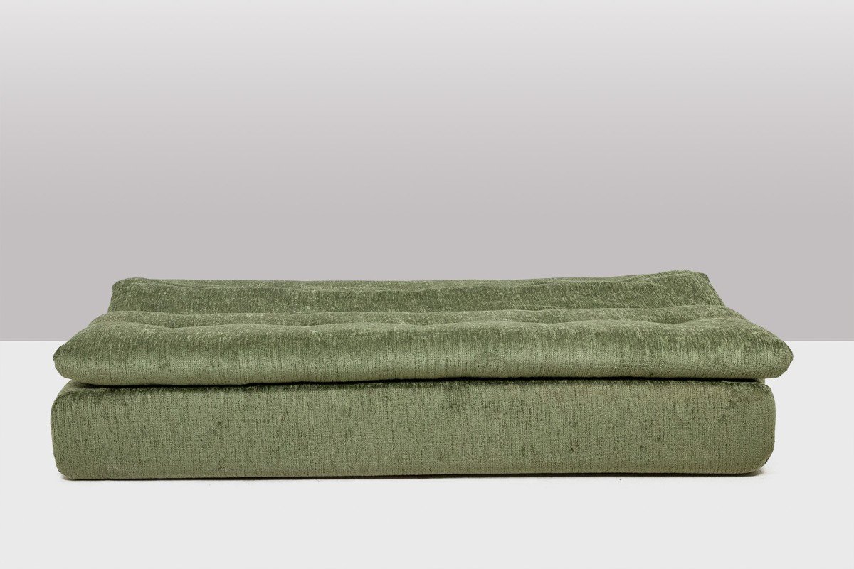 Airborne. Green Velvet Sofa Bed. 1970s. Ls47541756p-photo-4