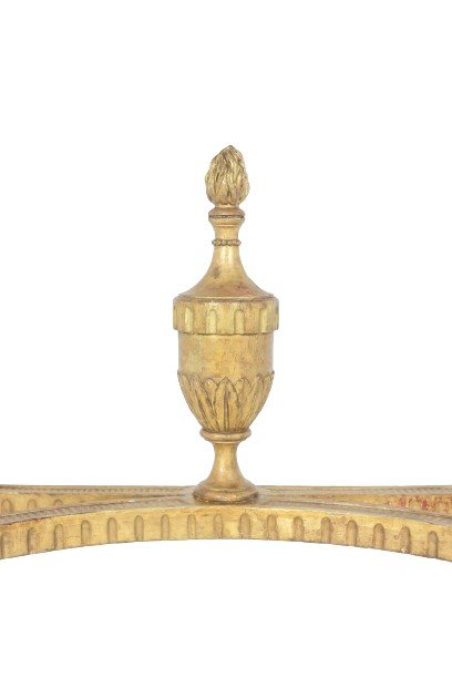 Console In Gilded Wood And Aleppo Breccia Marble. Circa 1780. Ls55691657j-photo-3