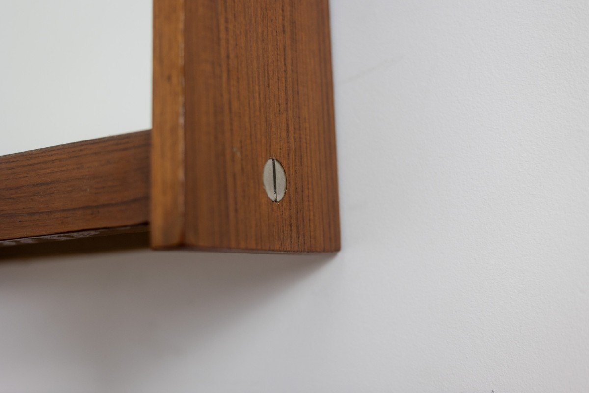 Mirror And Mahogany Console. 1970s. Ls6055507-photo-5