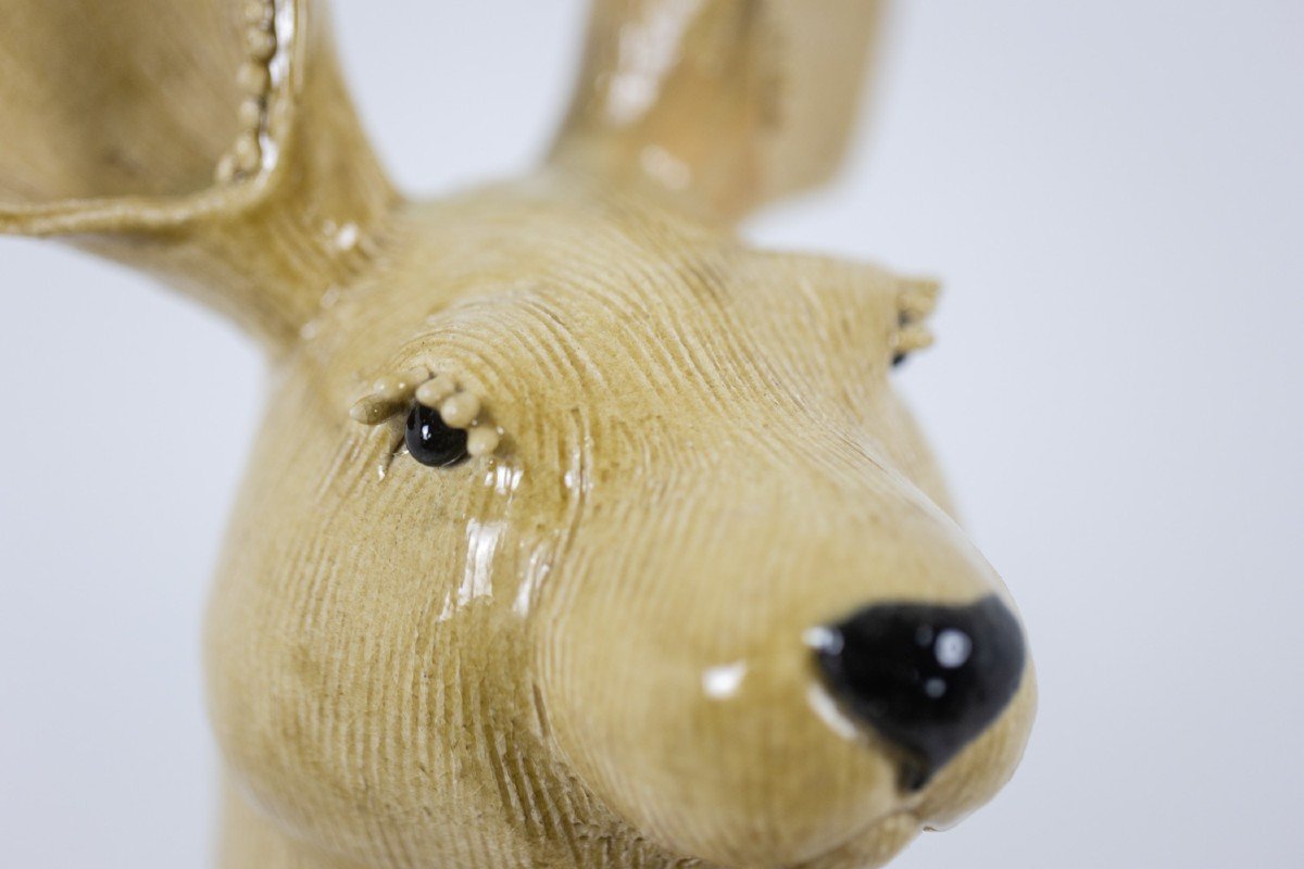 Valérie Courtet. Ceramic Kangaroo. Contemporary Work.-photo-4